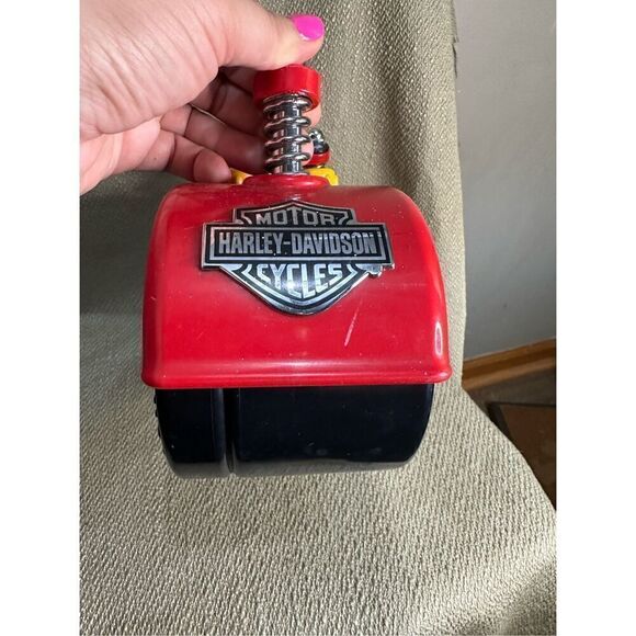 Junior Rider HARLEY DAVIDSON Portable Radio Cassette Player Partially Functional - Picture 7 of 15